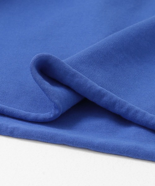 KBF（ケイビーエフ）の「リメイクライククロップドTEE（Tシャツ/カットソー・レディース・チャコールグレー/ブルー/オフホワイト・ONE）」の8枚目の写真