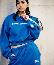 logoショートスウェット