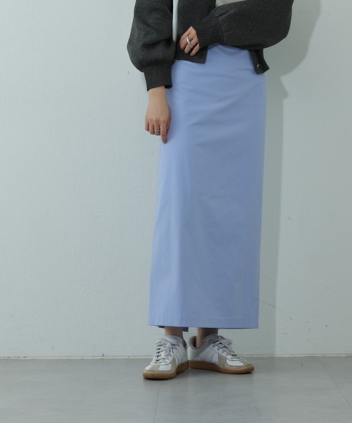 COLONY 2139（コロニートゥーワンスリーナイン）の「カラードIラインスカート（スカート・レディース・ピンク/オフホワイト/ブラック/サックスブルー・SMALL/MEDIUM）」の20枚目の写真