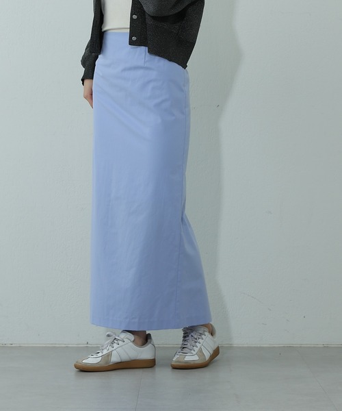 COLONY 2139（コロニートゥーワンスリーナイン）の「カラードIラインスカート（スカート・レディース・ピンク/オフホワイト/ブラック/サックスブルー・SMALL/MEDIUM）」の22枚目の写真