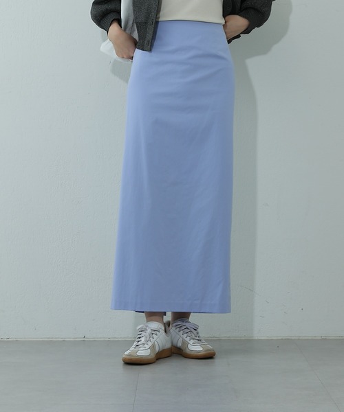 COLONY 2139（コロニートゥーワンスリーナイン）の「カラードIラインスカート（スカート・レディース・ピンク/オフホワイト/ブラック/サックスブルー・SMALL/MEDIUM）」の21枚目の写真