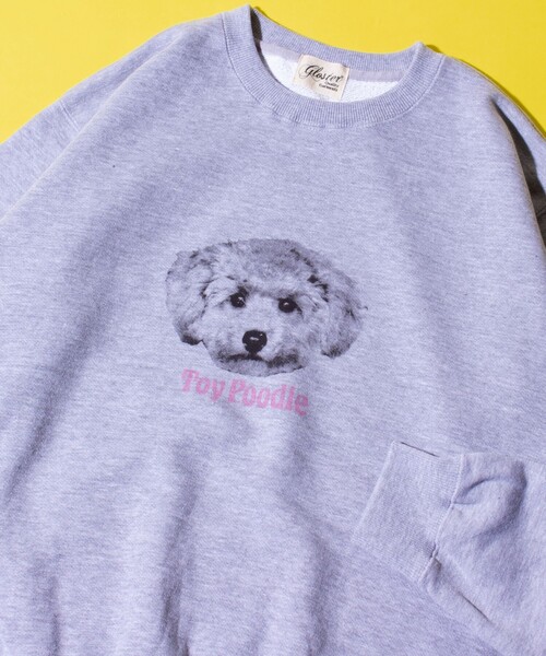 GLOSTER（グロスター）の「【新柄追加】【GLOSTER/グロスター】DOG&CAT 犬猫プリント クルーネックスウェット（スウェット・メンズ・ホワイト系その他2/グレー系その他/グレー系その他2/グレー系その他3/グレー系その他4/ホワイト系その他・S/M/L）」の5枚目の写真