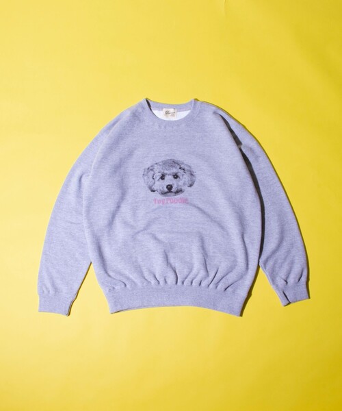 GLOSTER（グロスター）の「【新柄追加】【GLOSTER/グロスター】DOG&CAT 犬猫プリント クルーネックスウェット（スウェット・メンズ・ホワイト系その他2/グレー系その他/グレー系その他2/グレー系その他3/グレー系その他4/ホワイト系その他・S/M/L）」の10枚目の写真