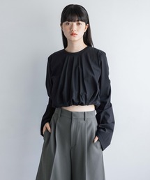 yuw | バルーンＴロングスリーブ　111894(Tシャツ/カットソー)