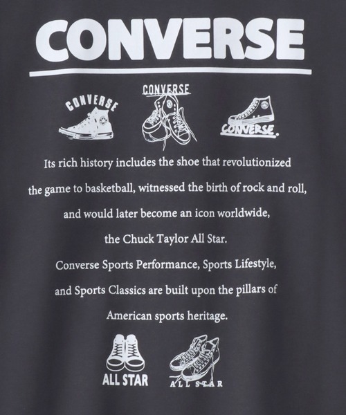 CONVERSE（コンバース）の「CONVERSE/コンバース COOLMAX/吸水速乾 バックプリント ロゴ ワンポイント 半袖Tシャツ/レディース メンズ（Tシャツ/カットソー・レディース・スミクロ/ブルー系その他/ホワイト系その他/ホワイト/オレンジ/ライトグレー/ブラック/ホワイト系その他2・M/LL/L）」の20枚目の写真