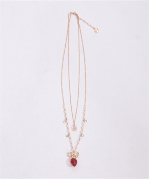 axes femme POETIQUE（アクシーズファムポエティック）の「ストロベリーネックレス（ネックレス・レディース・ゴールド/シルバー・FREE）」の4枚目の写真