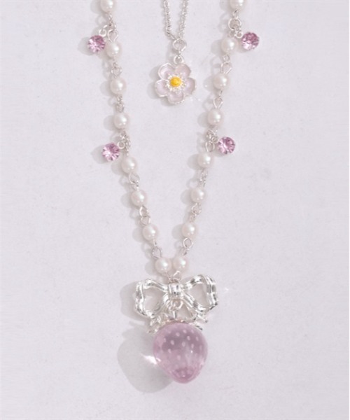 axes femme POETIQUE（アクシーズファムポエティック）の「ストロベリーネックレス（ネックレス・レディース・ゴールド/シルバー・FREE）」の18枚目の写真