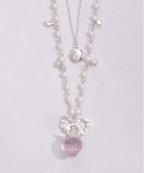 axes femme POETIQUE（アクシーズファムポエティック）の「ストロベリーネックレス（ネックレス・レディース・ゴールド/シルバー・FREE）」の20枚目の写真