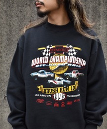 【ヴィンテージ古着】90's CHEVROLET WORLD CHAMPIONSHIP OFF-ROAD RACE レーシングプリント スウェット USA製