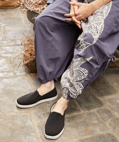 チャイハネ（チャイハネ）の「【チャイハネ】ブルスシューズ（スリッポン・レディース・ブラック・25cm/24cm/27cm/26cm）」の7枚目の写真