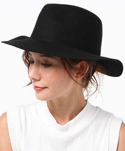 Boisson Chocolat（ボワソンショコラ）の「ControlFreak ﾂﾊﾞﾋﾛﾊｯﾄ（ハット・レディース・ブラック/グレー/オリーブ・フリー）」の8枚目の写真