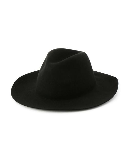 Boisson Chocolat（ボワソンショコラ）の「ControlFreak ﾂﾊﾞﾋﾛﾊｯﾄ（ハット・レディース・ブラック/グレー/オリーブ・フリー）」の2枚目の写真