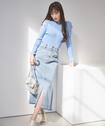 JILL by JILL STUART | ◇リメイク風マーメイドロングデニムスカート(デニムスカート)