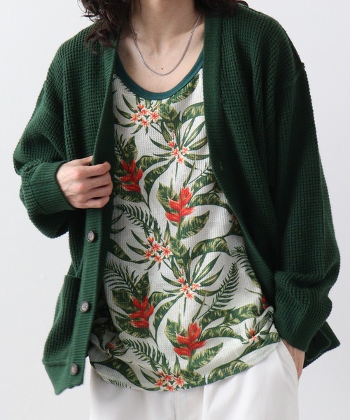 JEMORGAN（ジェーイーモーガン）の「JEMORGAN 総柄ワッフル タンクトップ（タンクトップ・メンズ・D/G/F・M/XL/L）」の2枚目の写真