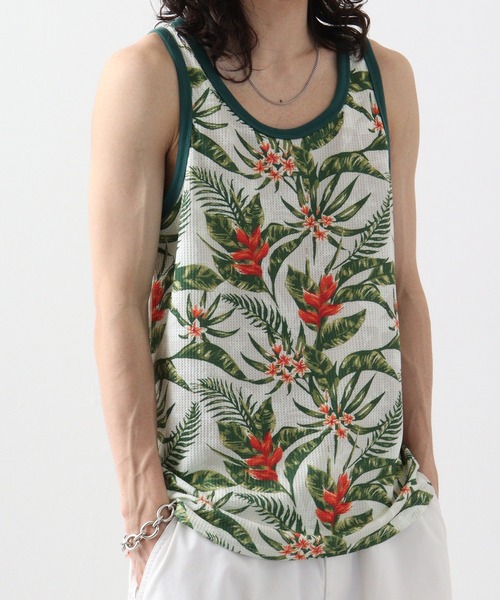 JEMORGAN（ジェーイーモーガン）の「JEMORGAN 総柄ワッフル タンクトップ（タンクトップ・メンズ・D/G/F・M/XL/L）」の21枚目の写真