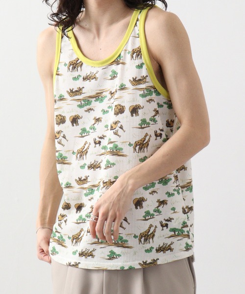 JEMORGAN（ジェーイーモーガン）の「JEMORGAN 総柄ワッフル タンクトップ（タンクトップ・メンズ・D/G/F・M/XL/L）」の15枚目の写真