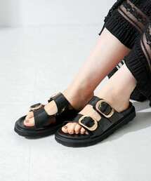 MOHI | MOHI　バックルダブルストラップサンダル(サンダル)