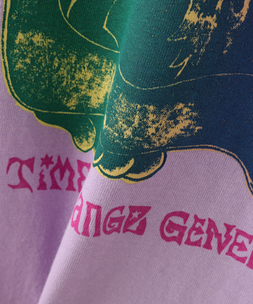 JOINT WORKS(ジョイントワークス)の「【Time change generator/タイムチェンジジェネレーター】 CAT PURPLE(Tシャツ/カットソー・メンズ・パープル・X-LARGE)」の13枚目の写真