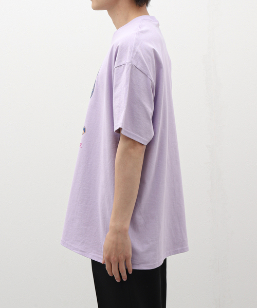 JOINT WORKS(ジョイントワークス)の「【Time change generator/タイムチェンジジェネレーター】 CAT PURPLE(Tシャツ/カットソー・メンズ・パープル・X-LARGE)」の7枚目の写真