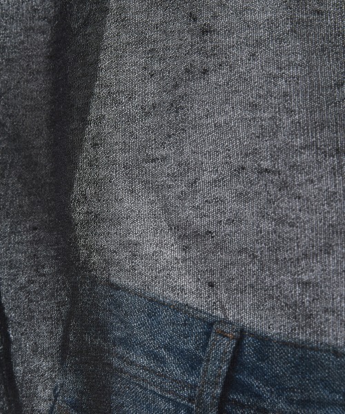 CHIC STYLE（シックスタイル）の「＜大きいサイズ＞シアーニットトップス シックスタイル（ニット/セーター・レディース・ブラック/オフホワイト・L/LL/3L/4L/5L）」の6枚目の写真