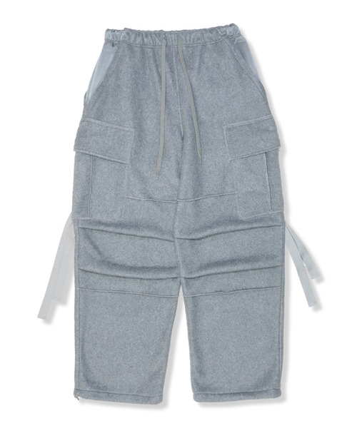 elephant TRIBAL fabrics(エレファントトライバルファブリックス)の「elephant TRIBAL fabrics Cut Off Fleece M65 Pants(その他パンツ・メンズ・グレー/カーキ/ブラック・MEDIUM/SMALL)」の3枚目の写真