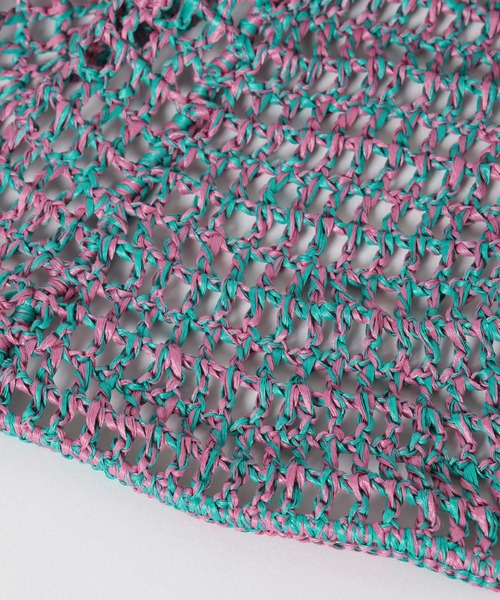 PAGEBOY（ページボーイ）の「スカシアミハット（ハット・レディース・チェリーピンク/ブラック・FREE）」の10枚目の写真