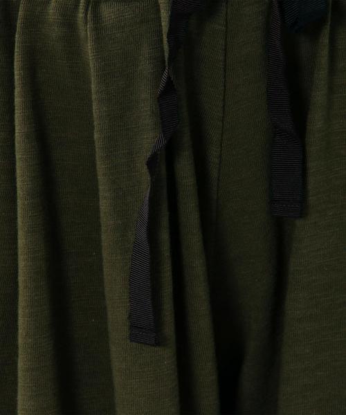 coen（コーエン）の「スラブタックガウチョパンツ（その他パンツ・レディース・オリーブ/ネイビー・MEDIUM/LARGE）」の12枚目の写真