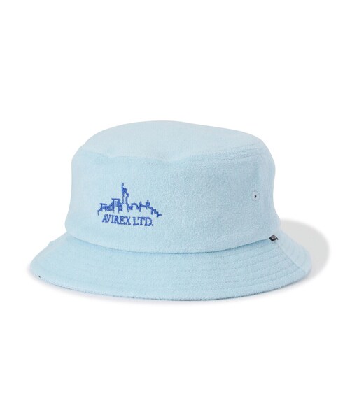 AVIREX（アヴィレックス）の「PILE BUCKET HAT / パイル バケットハット / AVIREX / アヴィレックス（ハット・メンズ・ブラック/サックスブルー・FREE）」の7枚目の写真