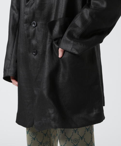ROYAL FLASH（ロイヤルフラッシュ）の「A.FARTEFACT/エーエフ・アーティファクト/別注LINEN BIG JAKET（テーラードジャケット・メンズ・ブラック・3/1）」の6枚目の写真