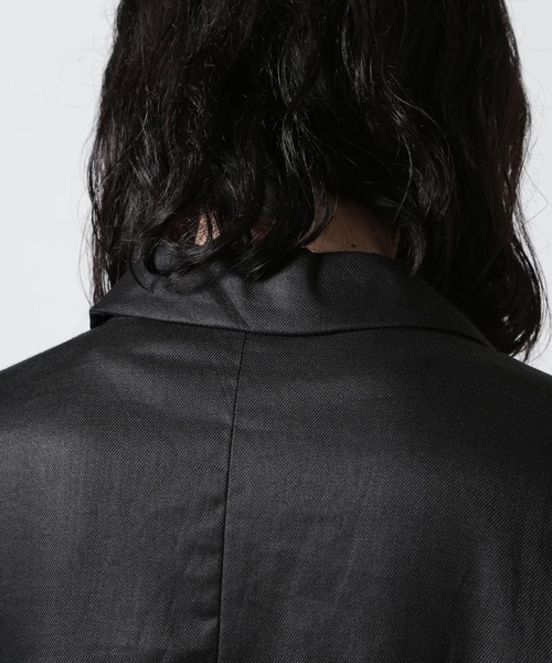 ROYAL FLASH（ロイヤルフラッシュ）の「A.FARTEFACT/エーエフ・アーティファクト/別注LINEN BIG JAKET（テーラードジャケット・メンズ・ブラック・3/1）」の8枚目の写真