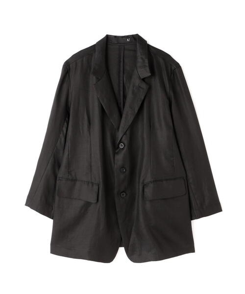 ROYAL FLASH（ロイヤルフラッシュ）の「A.FARTEFACT/エーエフ・アーティファクト/別注LINEN BIG JAKET（テーラードジャケット・メンズ・ブラック・3/1）」の9枚目の写真