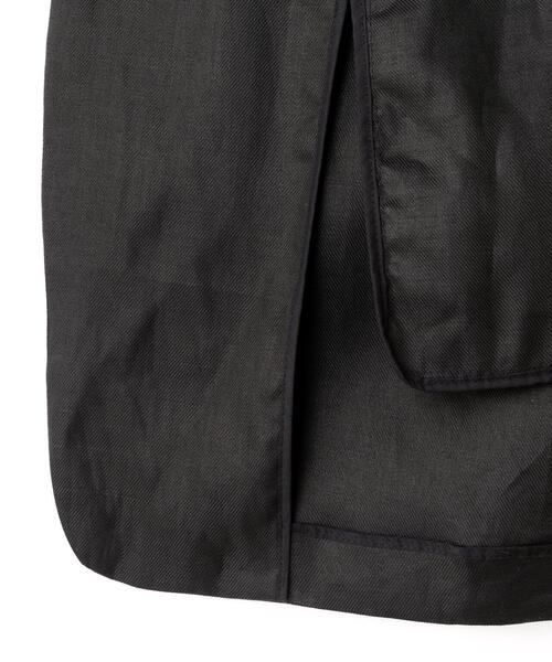 ROYAL FLASH（ロイヤルフラッシュ）の「A.FARTEFACT/エーエフ・アーティファクト/別注LINEN BIG JAKET（テーラードジャケット・メンズ・ブラック・3/1）」の10枚目の写真
