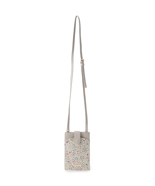LAURA ASHLEY(ローラアシュレイ)の「【カードポケット付き/GIFTにおすすめ】ミニショルダー(ショルダーバッグ・レディース・グレー系/ブルー系・00)」の8枚目の写真