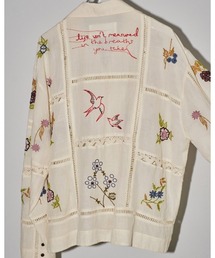 TODAYFUL（トゥデイフル）の「TODAYFUL Embroidery Patchwork Shirts