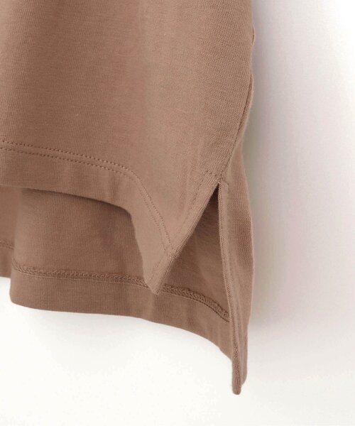 p.premier（ピードットプルミエ）の「【ジュニア対応】アイスちょーだいグラフィックリンガー半袖Tシャツ（Tシャツ/カットソー・キッズ・オフホワイト/ブラウン/ピンク・120/80/110/100/90/140/130）」の14枚目の写真