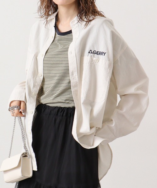 GERRY(ジェリー)の「GERRY ダンガリー ワーク 長袖 シャツ(シャツ/ブラウス・メンズ・ネイビー/ホワイト/ミント/ブルー・L/M/LL)」の12枚目の写真