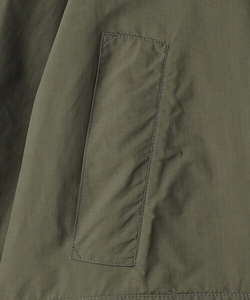 Barbour(バブアー)の「<Barbour> BEDALE/ビデイル/オーバーサイズフィット ナイロン フード ブルゾン(ブルゾン・メンズ・ネイビー/オリーブ・38/36)」の10枚目の写真