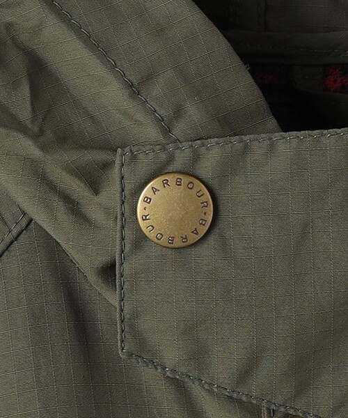 Barbour(バブアー)の「<Barbour> BEDALE/ビデイル/オーバーサイズフィット ナイロン フード ブルゾン(ブルゾン・メンズ・ネイビー/オリーブ・38/36)」の11枚目の写真