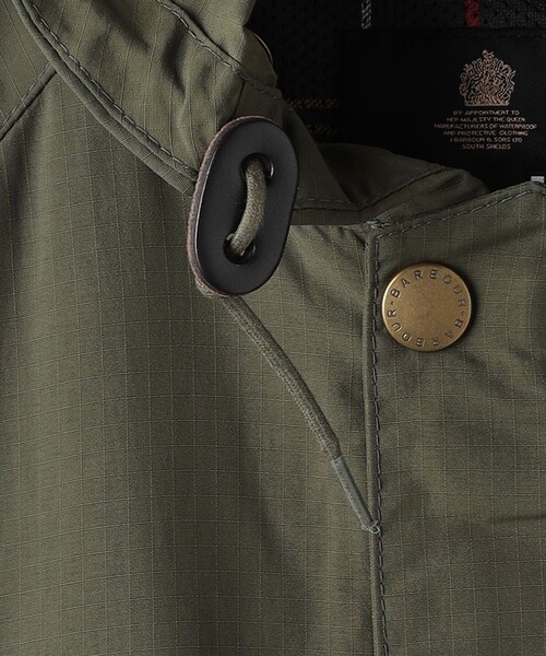 Barbour(バブアー)の「<Barbour> BEDALE/ビデイル/オーバーサイズフィット ナイロン フード ブルゾン(ブルゾン・メンズ・ネイビー/オリーブ・38/36)」の12枚目の写真