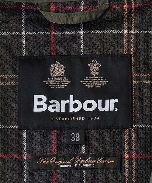 Barbour(バブアー)の「<Barbour> BEDALE/ビデイル/オーバーサイズフィット ナイロン フード ブルゾン(ブルゾン・メンズ・ネイビー/オリーブ・38/36)」の21枚目の写真