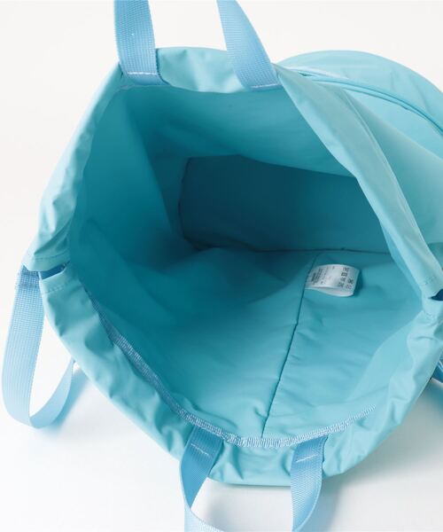 Smoothy（スムージー）の「SMOOTHY ×WDS_POOL BAG / スムージー プールバッグ（バックパック/リュック・キッズ・カーキ/パープル/ブラック/サックスブルー・FREE）」の9枚目の写真