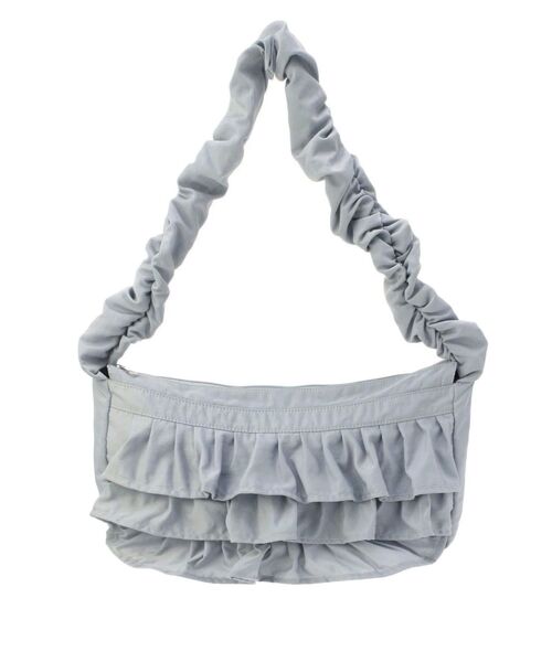 merry jenny（メリージェニー）の「くしゅくしゅショルダーフリルbag（ショルダーバッグ・レディース・ブラック/ブルー/ピンク・FREE）」の14枚目の写真