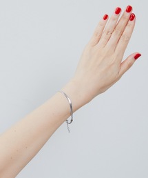 Zoule（ゾーラ）の「Zoule ゾーラ：stainless V-7　ステンレスバングル（ブレスレット）（ブレスレット）」