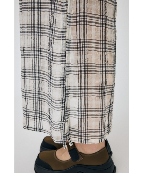 MOUSSY HOODIE SLEEVELESS CHECK ドレス MOUSSY | HOODIE SLEEVELESS CHECK ドレス (ワンピース(ロング