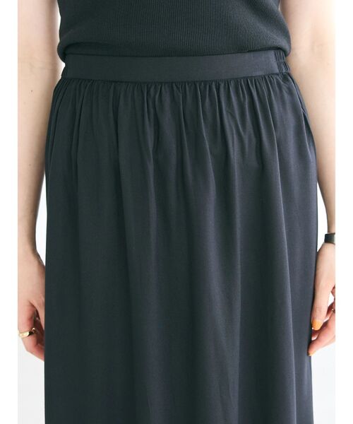 CRAFT STANDARD BOUTIQUE（クラフトスタンダードブティック）の「レーヨンマーメイドスカート（スカート・レディース・ブラック/サックスブルー・M/L）」の8枚目の写真