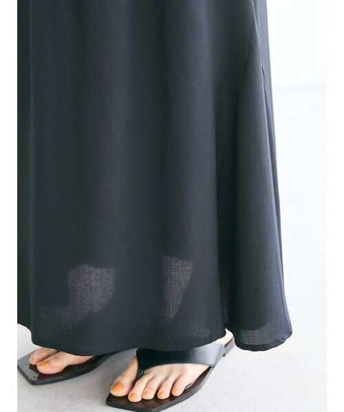 CRAFT STANDARD BOUTIQUE（クラフトスタンダードブティック）の「レーヨンマーメイドスカート（スカート・レディース・ブラック/サックスブルー・M/L）」の10枚目の写真