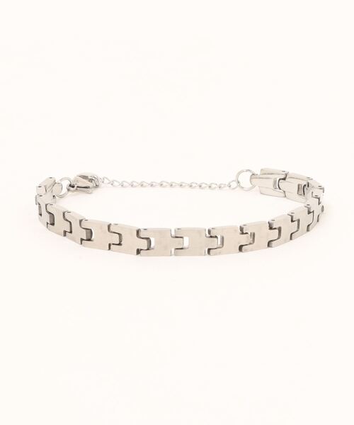 TUWAKRIM（トゥワクリム）の「【TUWAKRIM】デザインチェーンブレスレット（ブレスレット・レディース・シルバー/ゴールド・MEDIUM）」の3枚目の写真