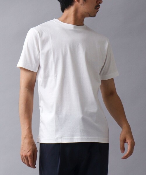 NOLLEY’S（ノーリーズ）の「【ACTIVE SECT】《限定展開 / 形態安定 / イージーケア》ソロテックスモクロディードレスTシャツ（Tシャツ/カットソー・メンズ・ブラック/ホワイト・S/M/L）」の3枚目の写真