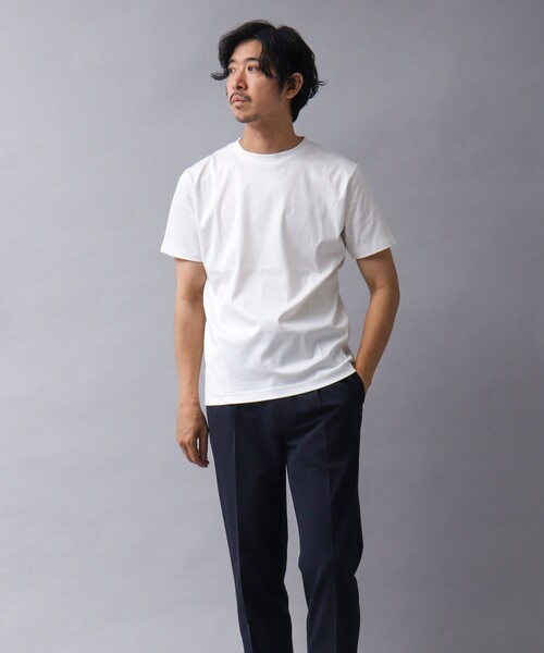 NOLLEY’S（ノーリーズ）の「【ACTIVE SECT】《限定展開 / 形態安定 / イージーケア》ソロテックスモクロディードレスTシャツ（Tシャツ/カットソー・メンズ・ブラック/ホワイト・S/M/L）」の10枚目の写真