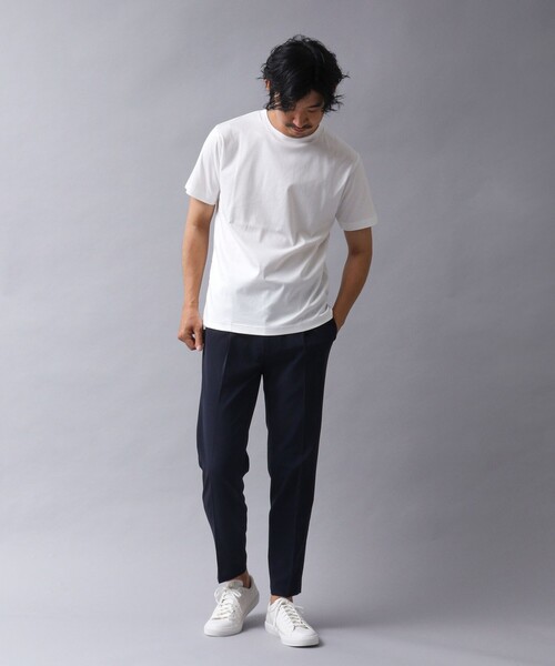 NOLLEY’S（ノーリーズ）の「【ACTIVE SECT】《限定展開 / 形態安定 / イージーケア》ソロテックスモクロディードレスTシャツ（Tシャツ/カットソー・メンズ・ブラック/ホワイト・S/M/L）」の13枚目の写真